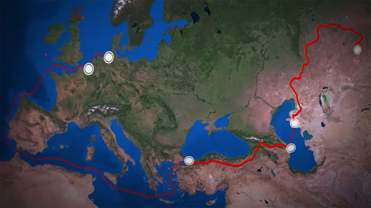 Earth Truck Multimodal Transportation to Kazakhstan via Istanbul